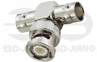 Afbeelding van BNC T-stuk 2x female/1x male 75 Ohm