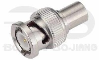 Afbeelding van BNC afsluiter 75 Ohm paars