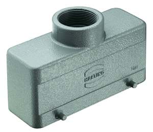Picture of Han 24B-2LOCK kabelhuis laag top-invoer PG29 grijs