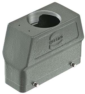 Picture of Han 24B-2LOCK kabelhuis hoog top-invoer PG36 grijs