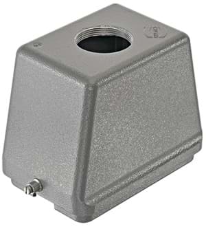 Bild von Han 48B-1LOCK kabelhuis hoog top-invoer M40 grijs