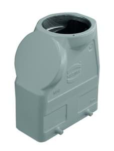 Picture of Han 16B-2LOCK kabelhuis hoog top-invoer M50 grijs