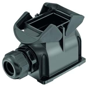 Bild von Han ECO-modulair B06-2LOCK opbouw 1x M32 Polyamide zwart
