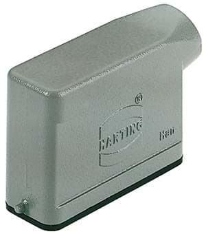 Bild von Han 16A-1LOCK kabelhuis hoog zij-invoer PG16 grijs