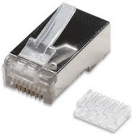 Picture of RJ45 connector CAT6 FTP AWG24/26 solid/stranded d=5…6mm +bar
