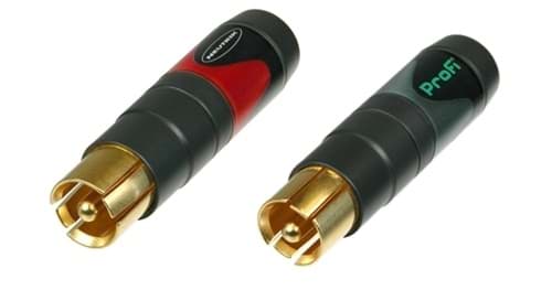 Picture of RCA stekerset PROFI rood+zwart