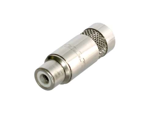 Bild von RCA contrasteker nikkel behuizing nikkel contact