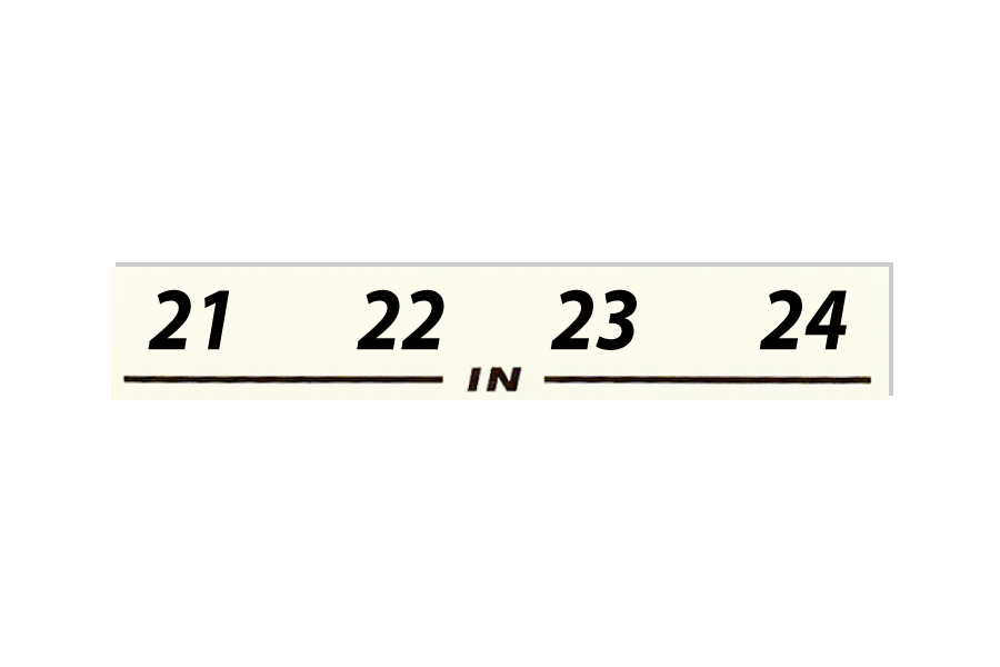 Bild von stagebox NSB Label 21-24 IN