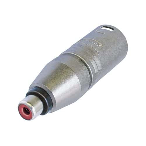 Picture of adapter XLR-3p-male <> RCA female