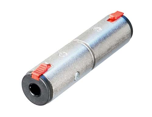 Bild von adapter Jack 6,3mm stereo locking <> Jack 6,3mm stereo locking