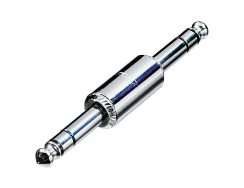 Bild von adapter jackplug 6,3mm stereo <> jackplug 6,3mm stereo