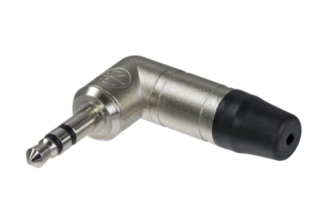 Picture of jack 3,5mm steker haaks 3-polig nikkel