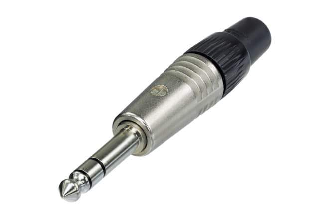 Afbeelding van jack 6,3mm profi steker 3-polig nikkel BULK