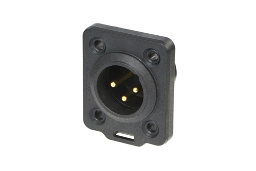 Bild von XLR chassis TOP IP65 3p male