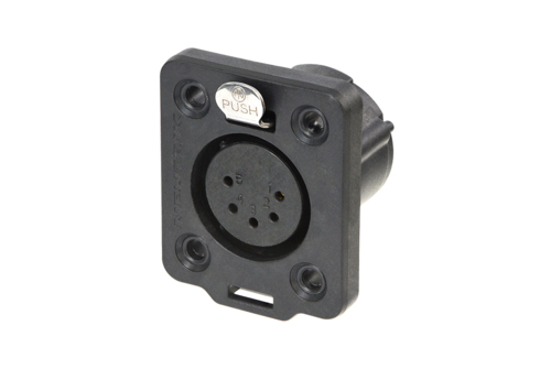 Bild von XLR chassis TOP IP65 5p female