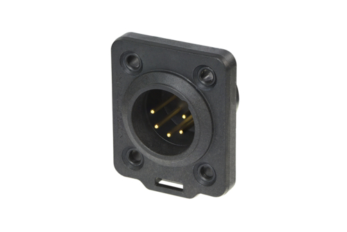 Bild von XLR chassis TOP IP65 5p male
