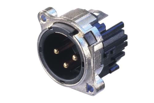 Picture of XLR chassis B 3p male PCB-HL