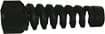 Picture of Warteldop met spiraal Dmax  8.5mm zwart