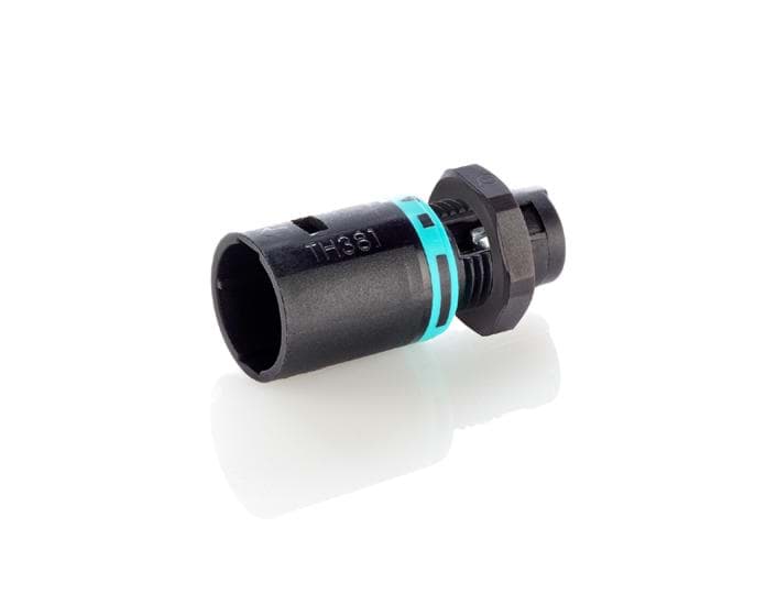 Afbeelding van micro-TEEPLUG chassis 2p pen M11 SAFETYLOCK 10A IP68 BULK