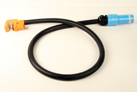 Bild von Powerline railklem smal +2m120mm2 + source N  blauw