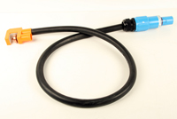 Bild von Powerline railklem smal +2m120mm2 + drain N  blauw