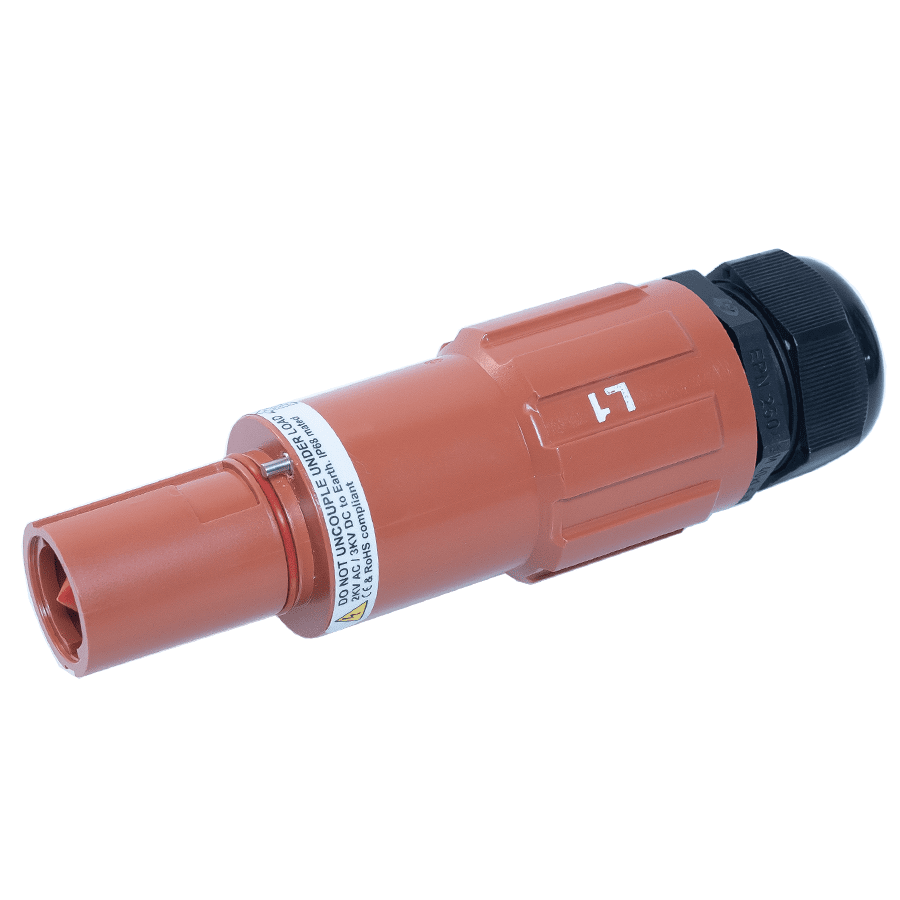 Bild von Powerline QC cable-drain 120mm2 BIMETAL d=21-25mm L1 brown