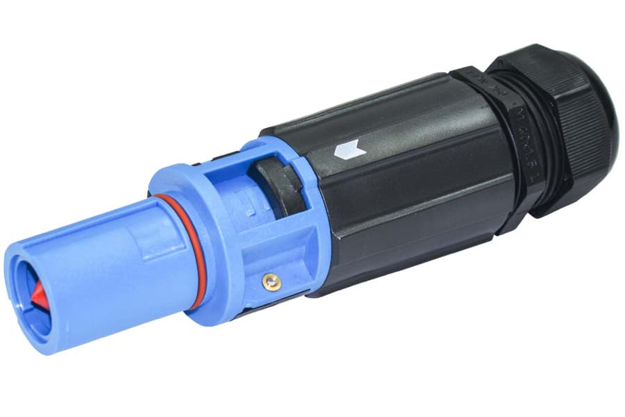 Bild von Powerline QC cable-drain screw 120/150mm2 d=15-21mm N blue S-Lock