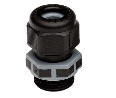 Picture of wartel kunststof IP68 PG13,5 doorlaat 7-10,5mm tap=8mm zwart TEEGLAND