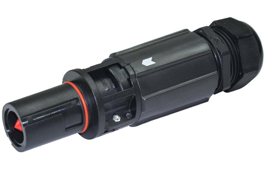 Bild von Powerline QC cable-drain screw 120/150mm2 d=21-26mm L2 black S-Lock