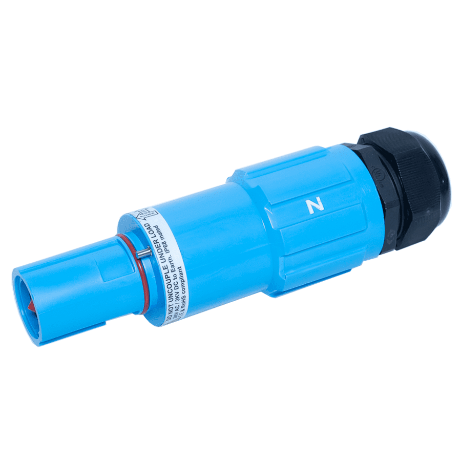 Picture of Powerline cable-drain 240mm2 d=26-32mm N blue