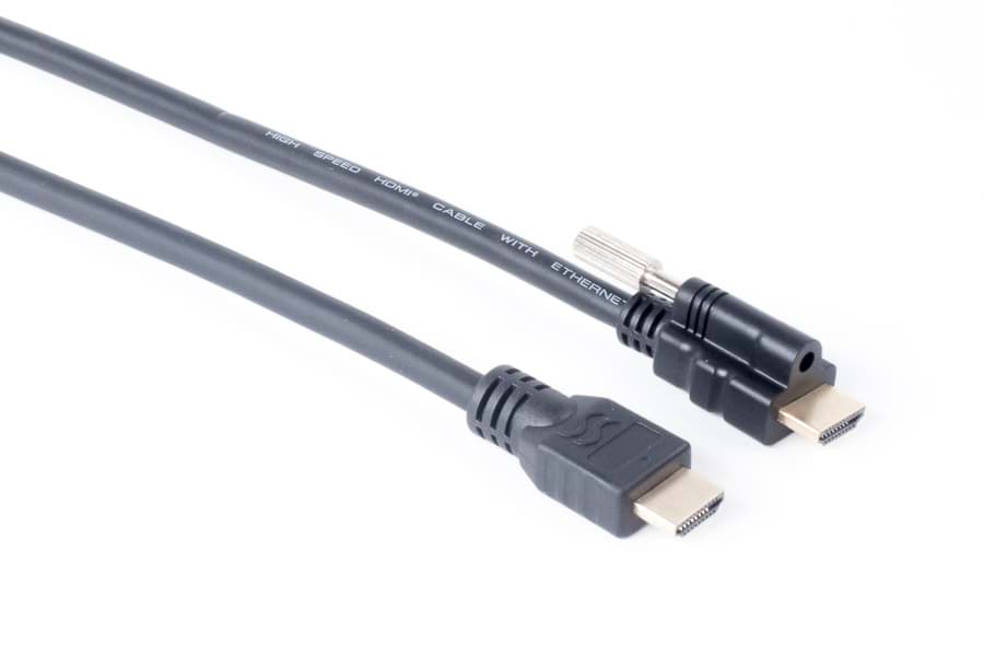 Picture of HDMI kabel A-locking > HDMI A 2,0m v1.2
