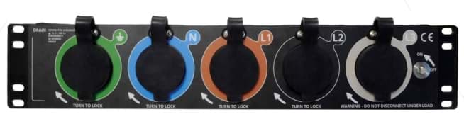 Bild von PowerLine SequentialBox 750A Drain EU 2HE met afdekkappen