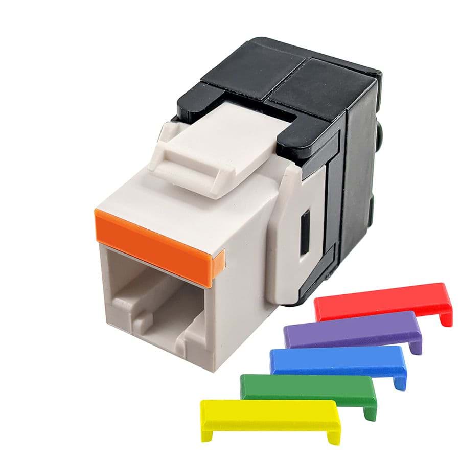 Picture of keystone RJ45/110-Toolless CAT5E UTP wit 180gr SCP