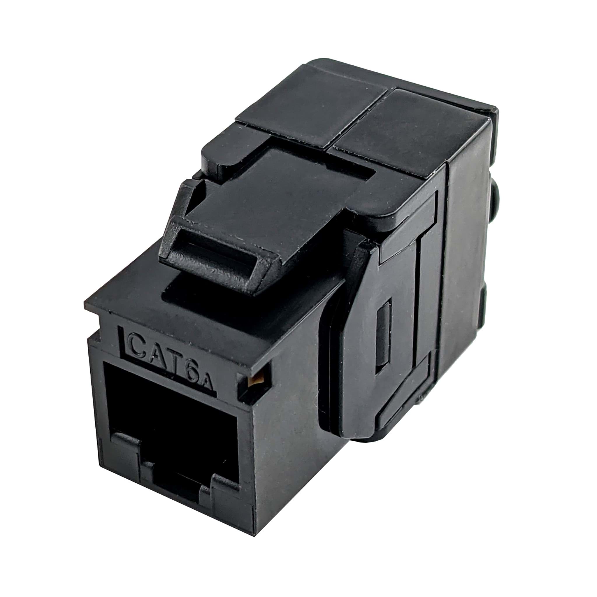 Picture of keystone RJ45/110-Toolless CAT6 UTP zwart 180gr SCP