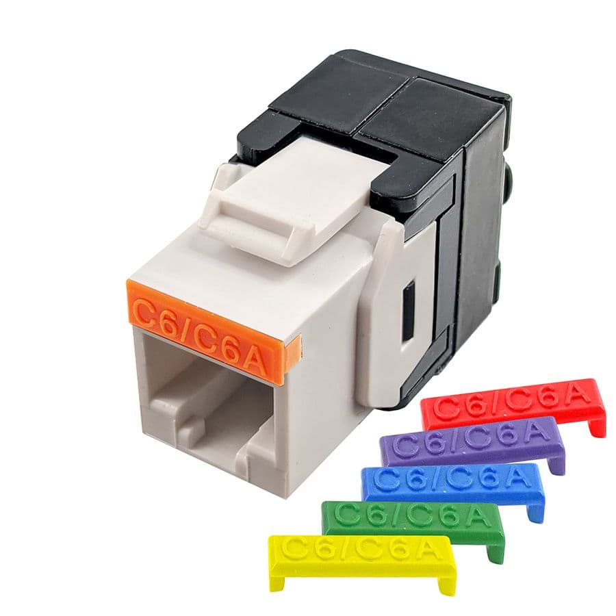 Bild von keystone RJ45/110-Toolless CAT6 UTP wit 180gr SCP