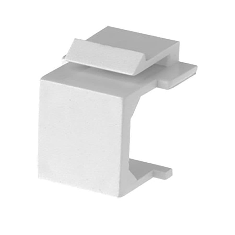 Afbeelding van keystone blindplaat wit snap-in S45