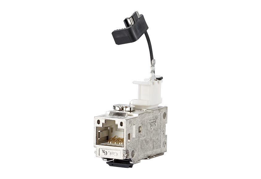 Bild von keystone RJ45 cat.6A 90gr