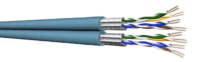 Picture of datakabel DUO CAT6A U/FTP AWG23/1 Dca-s2 blauw UC500 MTR