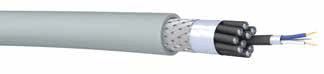 Afbeelding van audiomultikabel 10x2x0,14mm2 110-AES/EBU Dca-s2d2a1 grijs HA1000