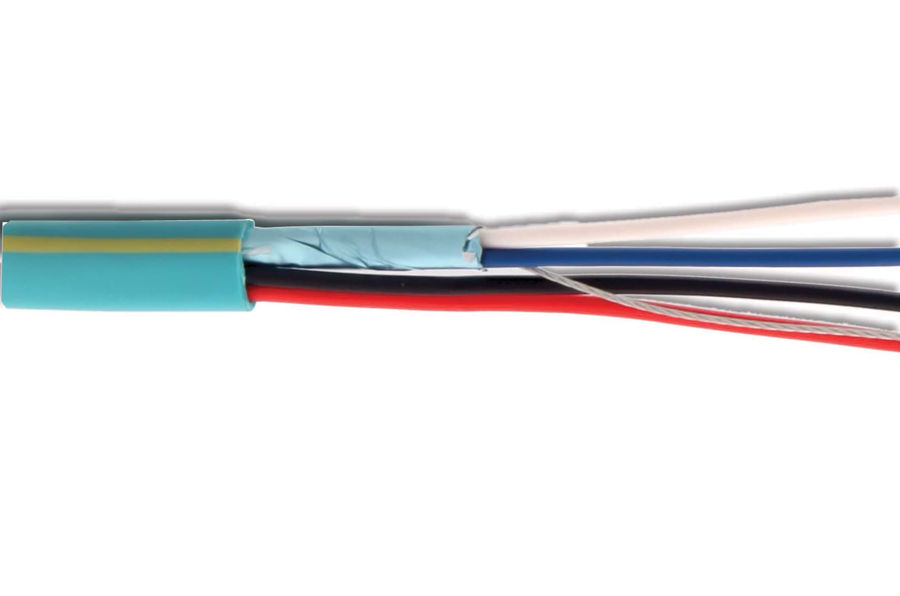 Picture of Crest bus kabel (1x2xAWG22/7 AF)+ 2xAWG18/7 PVC Dca-s3d2a3 teal