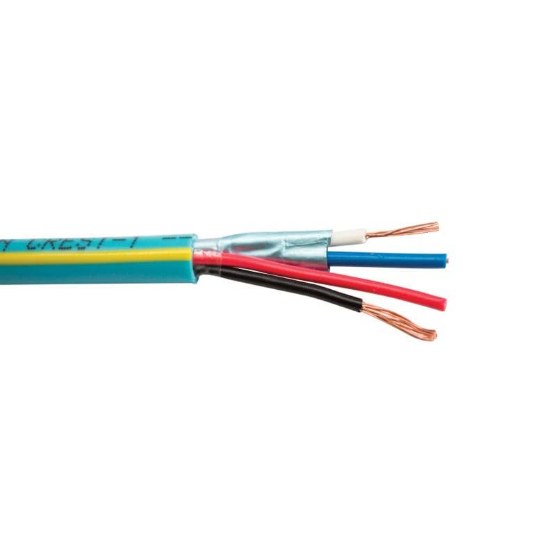 Picture of Crest bus kabel (1x2xAWG22/7 AF)+ 2xAWG18/7 LSZH Dca-s2d1a3 teal