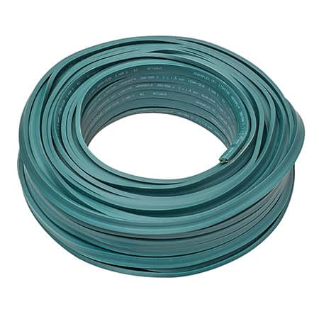 Afbeelding van prikkabel H05RNH2-F 2x1.5mm2 neopreen donkergroen RG100