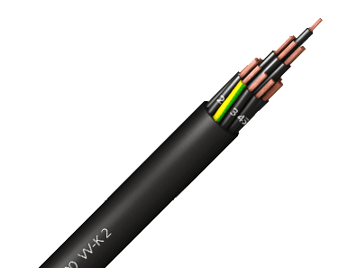 Picture of stuurstroomkabel VV-K 16G1.5mm2 Eca 0,6/1kV zwart