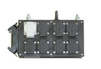 Picture of breakout box 16 polig 1+2> 8x schuko RA 1xbout Harting