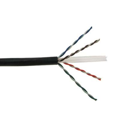 Bild von datakabel CAT6 U/UTP 550MHz 4PxAWG23 Dca-s3 zwart SCP DS305