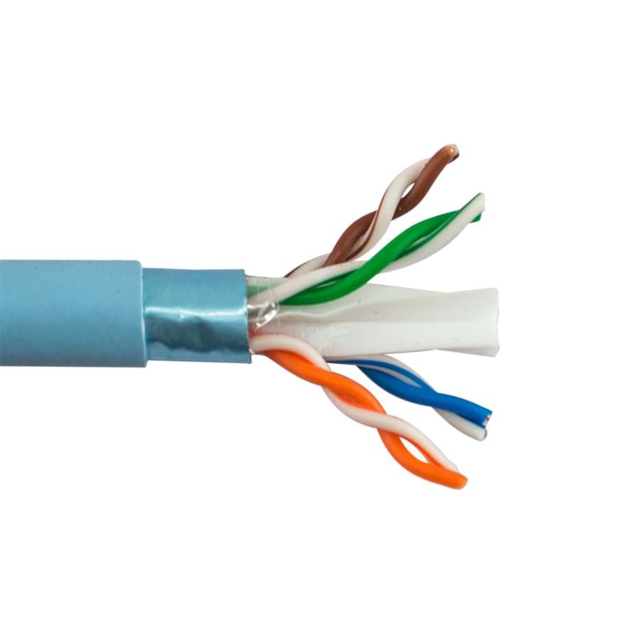 Afbeelding van datakabel CAT6 F/UTP 550MHz 4PxAWG23 Dca-s3 blauw PREMIUM SCP HA305