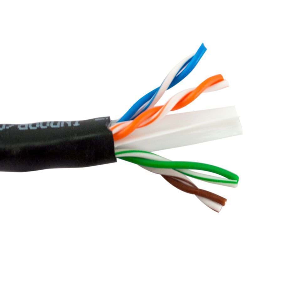 Bild von datakabel CAT6A U/FTP 600MHz 4PxAWG23 Dca-s3 zwart PREMIUM SCP HA305