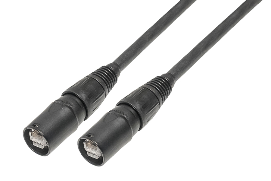 Picture of patchkabel CAT5E UTP 4P24 PVC Belden etherCON zwart  1,3m