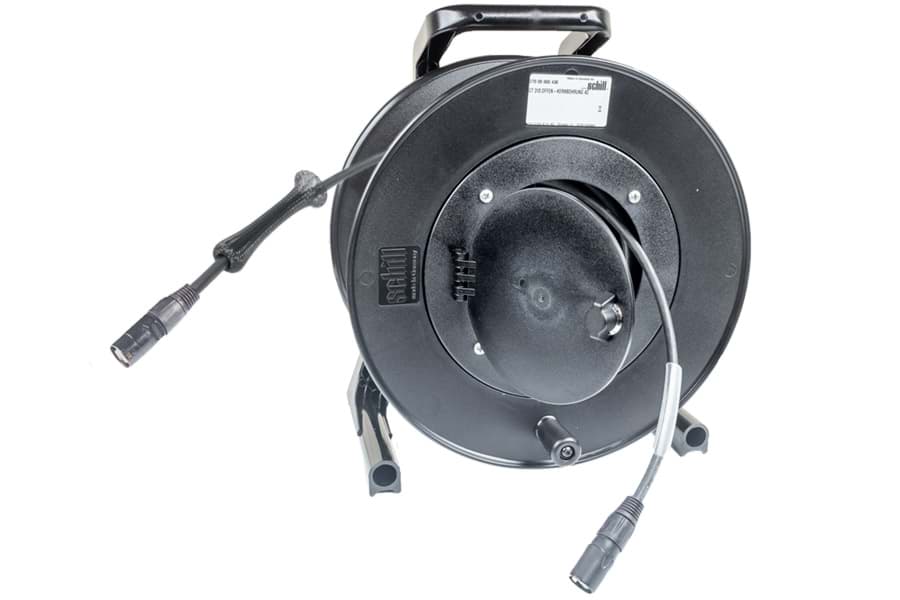 Bild von patchkabel CAT5E SFTP 4P24 PUR etherCON zwart 80m+haspel GT380+deur