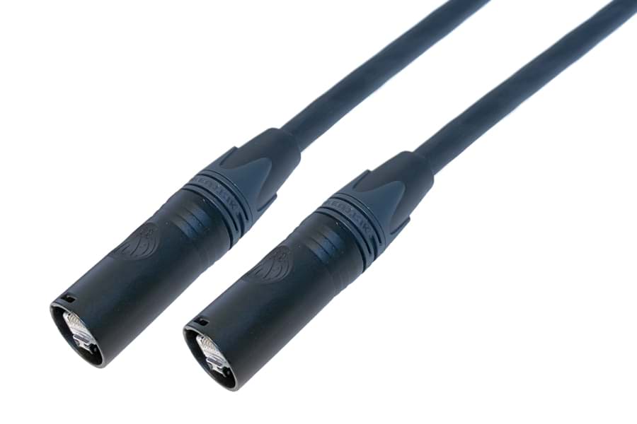 Afbeelding van patchkabel CAT6A SF/UTP 4P23 Proplex etherCON zwart 50m